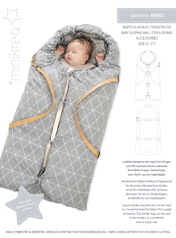 tenant Penelope Definitive Minikrea 90902 - Baby sovepose, vognpose, bæreveske - Stoffdronning.no